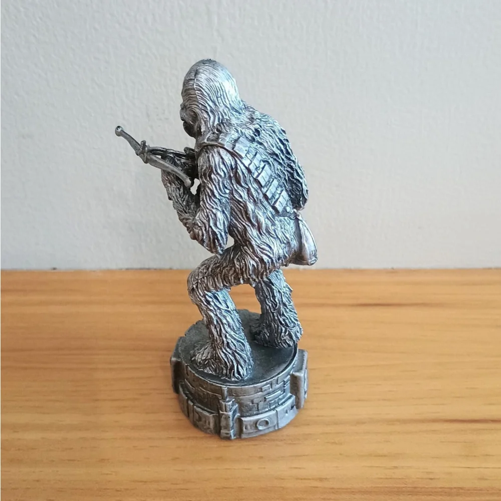 2005 Star Wars Saga Edition Chess Chewbacca Silver Replacement Figure